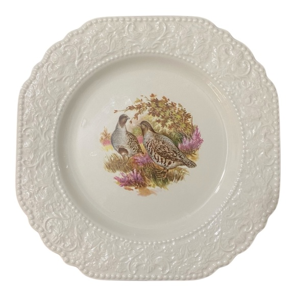 Vintage Lord Nelson Pottery Quails ceramic plate - Picture 2 of 15